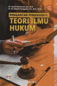 Pengantar pemahaman teori ilmu hukum