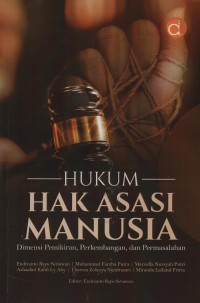 Hukum hak asasi manusia : dimensi pemikiran, perkembangan, dan permasalahan