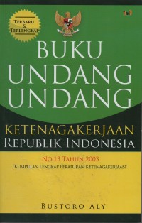 Buku undang-undang ketenagakerjaan republik Indonesia
