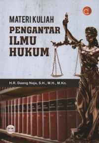 Materi kuliah pengantar ilmu hukum