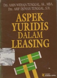 Aspek yuridis dalam leasing