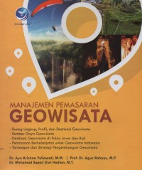 Image of Manajemen pemasaran : geowisata