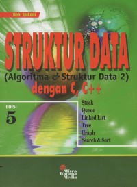 Image of Struktur data : (algoritma & struktur data 2) dengan C, C++
