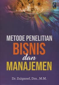 Image of Metode penelitian bisnis dan manajemen