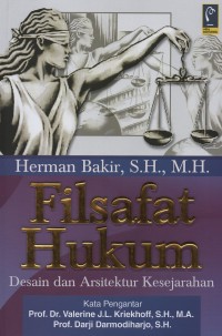 Image of Filsafat hukum : desain dan arsitektur kesejarahan