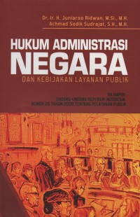 Image of Hukum administrasi negara dan kebijakan pelayanan publik