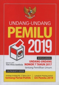 Image of Undang-undang pemilu 2019