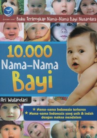 Image of 10.000 nama-nama bayi : buku terlengkap nama-nama bayi nusantara