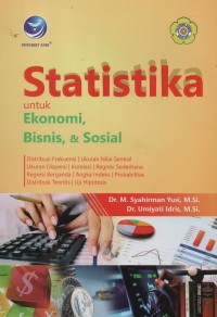 Image of Statistika untuk ekonomi, bisnis, & sosial