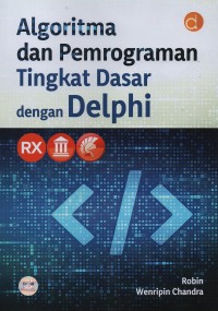 Image of Algoritma dan pemrogaman tingkat dasar dengan delphi