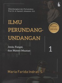 Image of Ilmu perundang-undangan : jenis, fungsi, dan materi muatan 1