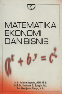Image of Matematika ekonomi dan bisnis