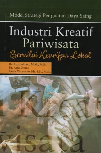 Image of Model strategi penguatan daya saing industri kreatif pariwisata bernilai kearifan lokal
