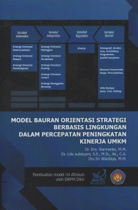 Image of Model bauran orientasi strategi berbasis lingkungan dalam percepatan peningkatan kinerja UMKM