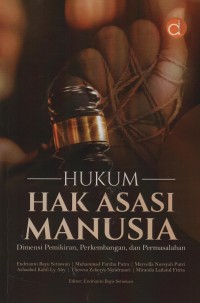 Image of Hukum hak asasi manusia : dimensi pemikiran, perkembangan, dan permasalahan