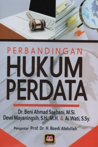 Image of Perbandingan hukum perdata