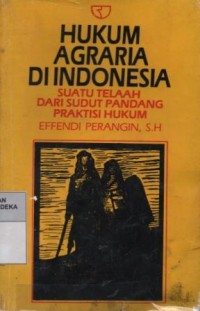 Image of Hukum agraria di Indonesia : suatu telaah dari sudut pandang praktisi hukum