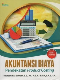 Image of Akuntansi biaya : pendekatan product costing