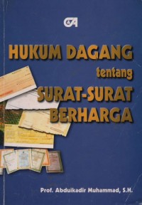 Image of Hukum dagang tentang surat-surat berharga