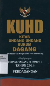 Image of KUHD kitab undang-undang hukum dagang