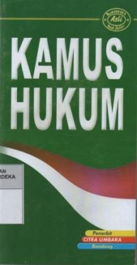Image of Kamus hukum