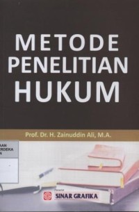 Image of Metode penelitian hukum