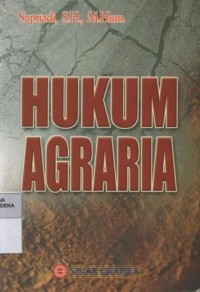 Image of Hukum agraria