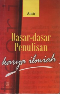 Image of Dasar-dasar penulisan karya ilmiah