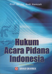 Image of Hukum acara pidana Indonesia