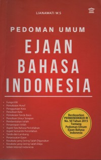 Image of Pedoman umum ejaan bahasa Indonesia