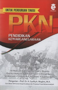 Image of PKN : pendidikan kewarganegaraan untuk perguruan tinggi