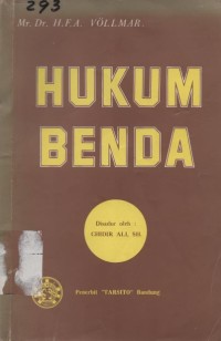 Image of Hukum benda
