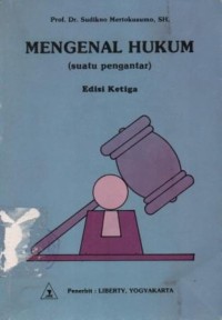 Image of Mengenal hukum (suatu pengantar)
