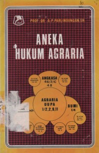Image of Aneka hukum agraria
