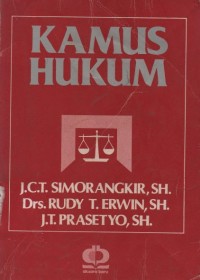 Image of Kamus hukum