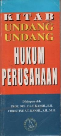 Image of Kitab undang-undang hukum perusahaan