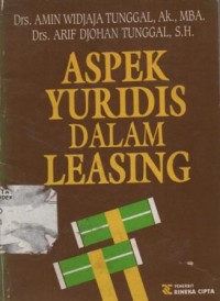Image of Aspek yuridis dalam leasing