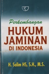 Image of Perkembangan hukum jaminan di Indonesia