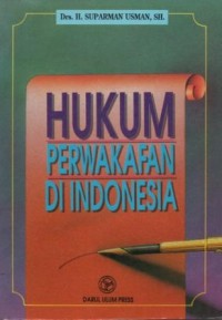 Hukum perwakafan di Indonesia
