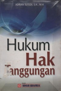 Image of Hukum hak tanggungan